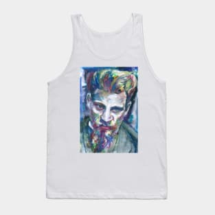 RAINER MARIA RILKE - watercolor portrait .3 Tank Top